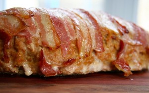 Pain de viande porc, pomme... et bacon!